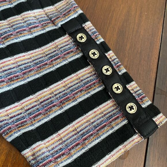 Rafaella 3/4 Sleeves Striped Top - Picture 4 of 6